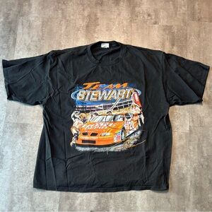 Vintage Tony Stewart NASCAR Shirt Mens 2XL Black